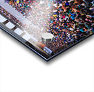 Large crowd watches traditional dance performance at outdoor fes Acrylic print