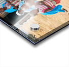 Students gather outside a school in Kavango Region Namibia Acrylic print