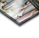 Pipe organ at Saint Pierre le Jeune church in Strasbourg Acrylic print