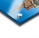 Visitors stroll in Palais Rohan courtyard view Strasbourg Cathe Acrylic print