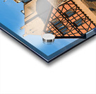 Historic houses and people walking in Petit France Strasbourg Acrylic print