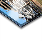 Colored timber houses by the water in Petit France district Acrylic print