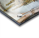 Detailed woodcarving shows religious events in St. Martin Church Acrylic print