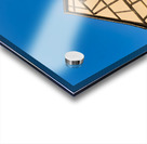 Timber framed houses in Colmar with clear blue sky above Acrylic print