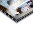 Chateau de Chambord features a double spiral staircase in France Acrylic print