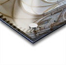 Vezelay Abbey in Bourgogne France shows its interior architectur Acrylic print