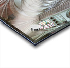 View inside Auxerre Cathedral Saint Etienne in Burgundy France Acrylic print