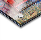 Historic bed in the Chateau de Chenonceau in France Acrylic print