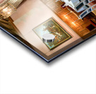 Dining room setup in Chateau dAzay le Rideau in Loire Valley Acrylic print