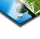 Grave markers at Normandy American Cemetery in Colleville sur Me Acrylic print