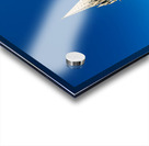 People walk near Saint Pierre church in Caen Normandy Acrylic print