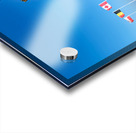 Memorial at Omaha Beach honors those who served in Normandy Acrylic print