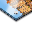 Sunrise at Honfleur harbour in Normandy France with reflections Acrylic print