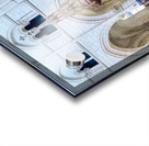 Collegiale Saint Martin church in Chablis Burgundy France Acrylic print