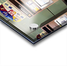 MTR ticket machines for tourists in Hong Kong at station Acrylic print