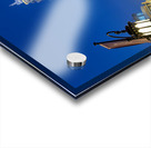 Night lights and waterfront dining in Dubai cityscape Acrylic print