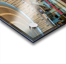 Luxury shopping mall in Dubai with designer stores and cafe Acrylic print