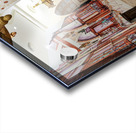 Ornate Middle Eastern interior with chandeliers in Dubai UAE Acrylic print