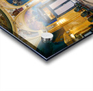 Ornate historic hall with murals arches and elegant seating. Acrylic print