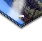 Moai statues on Easter Islands dramatic coastal landscape. Acrylic print