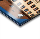 Visitors enjoy main square of Landsberg am Lech in Bavaria Germa Acrylic print