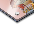 Exploring Hauptplatz square in Landsberg am Lech on the Romantic Acrylic print