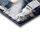 View of Auckland city and Aotea Square from above New Zealand Acrylic print