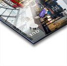 Sightseeing tram in Christchurch New Zealand for city tour Acrylic print