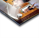 Haka dance at Whakarewarewa Maori Village Rotorua Acrylic print