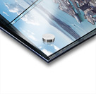 Aerial view of Auckland city and the financial district in New Z Acrylic print