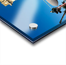 Explore steampunk hq and the steampunk engine in oamaru Acrylic print