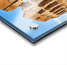 Colosseum stands tall in Rome during golden hour Acrylic print