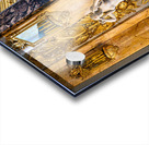 Marble statue inside the Great Hall of Colonna Art Gallery in Ro Acrylic print