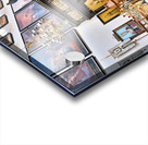 Orthodox Church interior in Jerusalem with icons and decorations Acrylic print