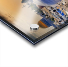 Dramatic sunset over the old city of Jerusalem in Israel Acrylic print