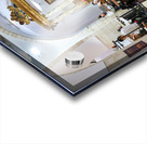 Four Sephardic synagogues in Jerusalem during prayer time Acrylic print