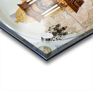 Hurva Synagogue in Jerusalem with visitors and a Torah Ark Acrylic print