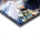 Visitors explore Mahane Yehuda Market in Jerusalem during daytim Acrylic print