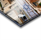 Roman columns in the Jewish quarter of Jerusalem showcase histor Acrylic print