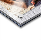 Orthodox Jews praying at the Wailing Wall in Jerusalem Israel Acrylic print