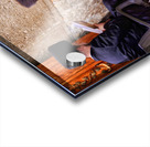 Prayer at the wailing wall in jerusalem by orthodox jews Acrylic print