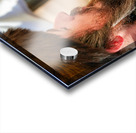 Prayer at the wailing wall in jerusalem by orthodox jews Acrylic print