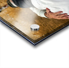 Men embrace each other at the Wailing Wall in Jerusalem Acrylic print