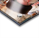 Orthodox Jews pray at the Wailing Wall in Jerusalem Israel Acrylic print