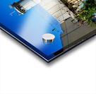 View of the west bank separation wall in Bethlehem with graffiti Acrylic print