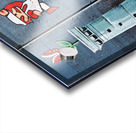 Art on the west bank separation wall in Bethlehem Jerusalem Acrylic print