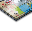 Wall murals in Bethlehem show art and messages in Jerusalem Acrylic print