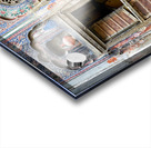 Decorated house in Mandawa showing traditional Shekhawati style Acrylic print