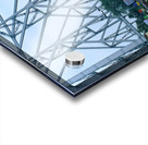 Taxis lined up in Calcutta Kolkata near the Howrah Bridge Acrylic print