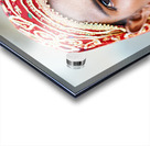 Portrait of woman in traditional dress in Mandawa Rajasthan Acrylic print